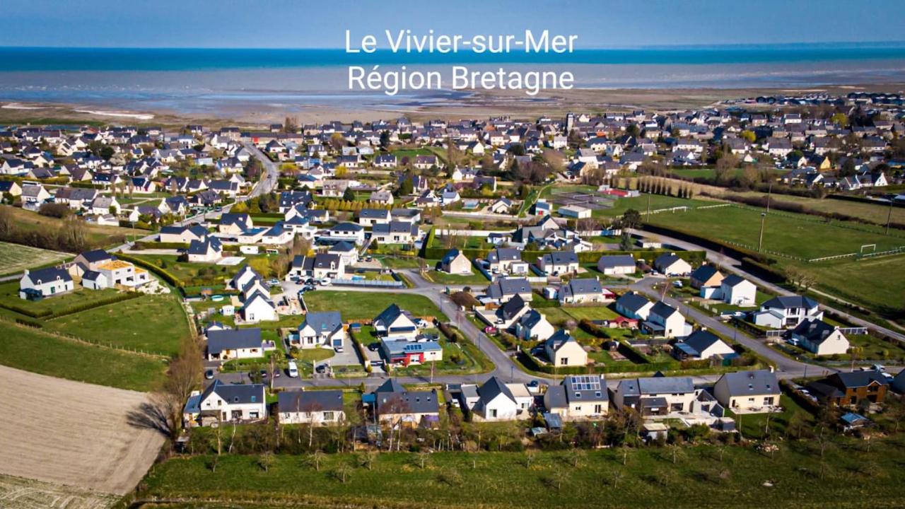 Magnifique Appartement Pres De La Mer Et Du Mt St Michel En Bretagne Le Vivier-sur-Mer Eksteriør billede