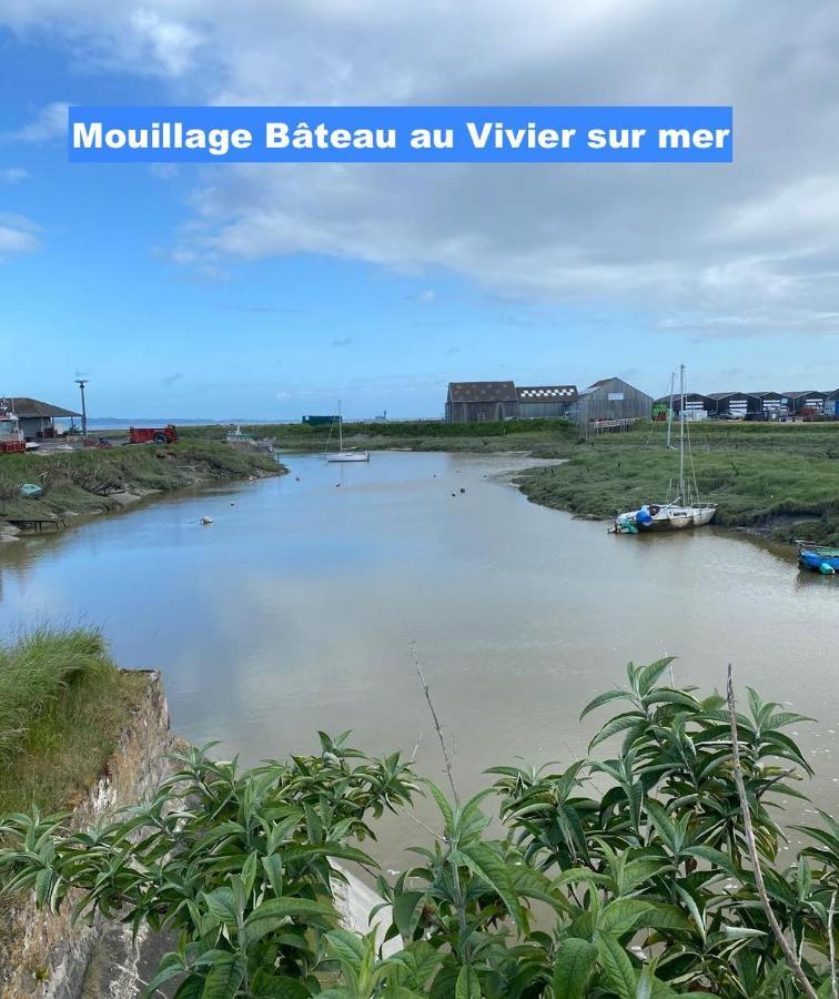 Magnifique Appartement Pres De La Mer Et Du Mt St Michel En Bretagne Le Vivier-sur-Mer Eksteriør billede
